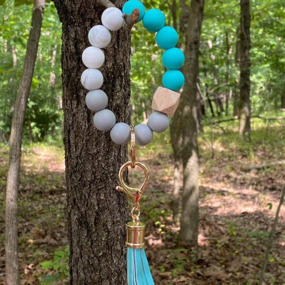 Silicone keychain